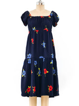 Ossie Clark Celia Birtwell Floral Dress Dress arcadeshops.com