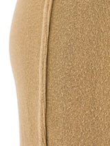 Alaia Taupe Knit Tank Dress Dress arcadeshops.com