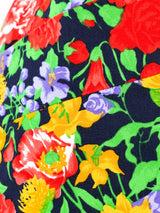 Yves Saint Laurent Floral Mini Skirt Bottom arcadeshops.com