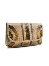 Carlos Falchi Patchwork Convertible Clutch Accessory arcadeshops.com