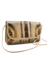 Carlos Falchi Patchwork Convertible Clutch Accessory arcadeshops.com