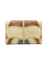 Carlos Falchi Patchwork Envelope Clutch Accessory arcadeshops.com