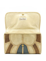 Carlos Falchi Patchwork Envelope Clutch Accessory arcadeshops.com