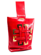 Mod Red Vinyl Bag Accessory arcadeshops.com