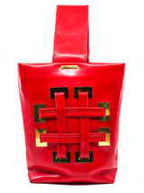 Mod Red Vinyl Bag Accessory arcadeshops.com