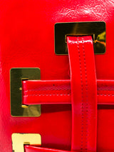 Mod Red Vinyl Bag Accessory arcadeshops.com