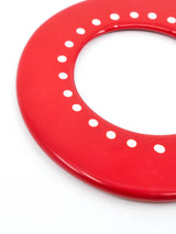 Pop Red Bangle Pair Accessory arcadeshops.com