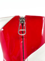 Margiela Striped Stiletto Tabi Boots Accessory arcadeshops.com