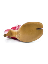 Margiela Striped Stiletto Tabi Boots Accessory arcadeshops.com