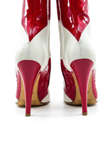 Margiela Striped Stiletto Tabi Boots Accessory arcadeshops.com