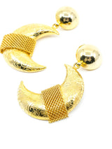 Crescent Dangle Earrings Accessory arcadeshops.com