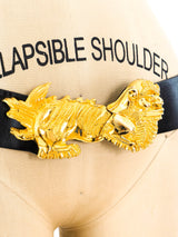 Judith Leiber Foo Dog Buckle Belt Accessory arcadeshops.com