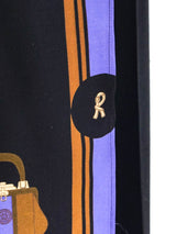 Roberta di Camerino Scarf Overlay Trousers Bottom arcadeshops.com