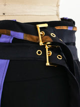 Roberta di Camerino Scarf Overlay Trousers Bottom arcadeshops.com