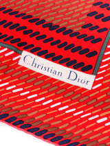 Dior Check Silk Scarf Accessory arcadeshops.com