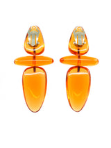Monies Amber Resin Drop Earrings Accessory arcadeshops.com
