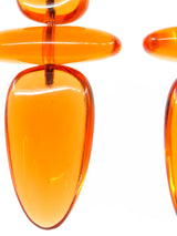 Monies Amber Resin Drop Earrings Accessory arcadeshops.com