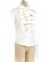 Viktor & Rolf Exaggerated Ruffle Top Top arcadeshops.com
