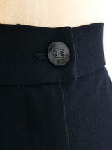 Chanel Wool Trousers Bottom arcadeshops.com