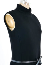 Pierre Cardin Sleeveless Crepe Dress Dress arcadeshops.com