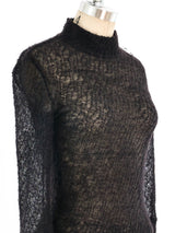 Versace Mohair Cropped Sweater Top arcadeshops.com