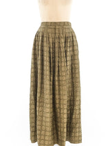 Geoffrey Beene Textured Maxi Skirt Bottom arcadeshops.com
