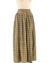 Geoffrey Beene Textured Maxi Skirt Bottom arcadeshops.com