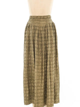 Geoffrey Beene Textured Maxi Skirt Bottom arcadeshops.com