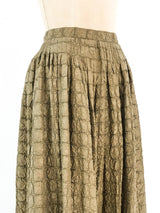 Geoffrey Beene Textured Maxi Skirt Bottom arcadeshops.com