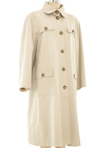 1970's Gucci Khaki Coat Outerwear arcadeshops.com