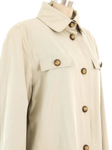 1970's Gucci Khaki Coat Outerwear arcadeshops.com