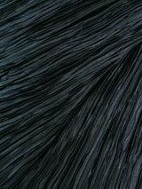 Mary McFadden Plisse Pleated One Shoulder Gown Dress arcadeshops.com