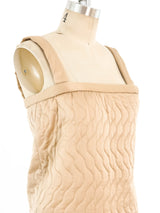 Fendi Quilted Tank Dress Dress arcadeshops.com