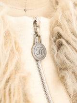 Chanel Faux Fur Vest Jacket arcadeshops.com