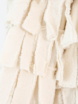 Ivory Cut Fringe Jacket Jacket arcadeshops.com