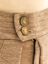 Yves Saint Laurent Yarn Fringe Gauchos Bottom arcadeshops.com