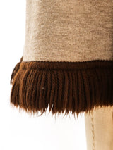 Yves Saint Laurent Yarn Fringe Gauchos Bottom arcadeshops.com