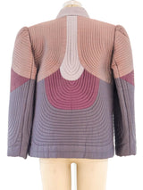 Quilted Thai Silk Jacket Jacket arcadeshops.com