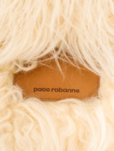 Paco Rabanne Faux Fur Shag Coat Outerwear arcadeshops.com