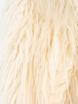 Paco Rabanne Faux Fur Shag Coat Outerwear arcadeshops.com