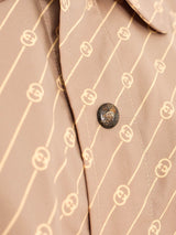 Gucci Logo Printed Windbreaker Jacket arcadeshops.com