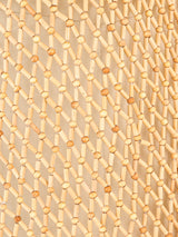 Bamboo Bead Crochet Vest Jacket arcadeshops.com