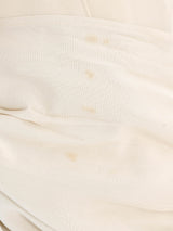 Sophie Sitbon Cream Draped Midi Skirt Bottom arcadeshops.com