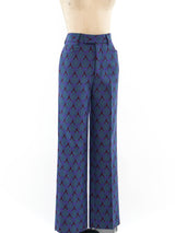 Miu Miu Jacquard Trousers Bottom arcadeshops.com