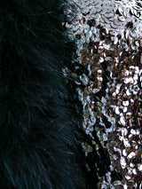 Sonia Rykiel Marabou Sleeved Sequin Jacket Jacket arcadeshops.com