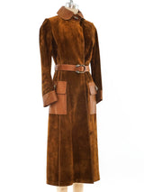 1970's Gucci Suede Coat Outerwear arcadeshops.com