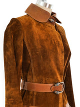 1970's Gucci Suede Coat Outerwear arcadeshops.com