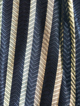 Halston Metallic Striped Lame Top Top arcadeshops.com