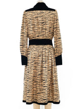 Givenchy Animal Printed Silk Dress Dress arcadeshops.com
