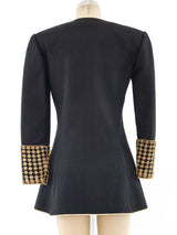 Mary McFadden Embellished Quilted Jacket Jacket arcadeshops.com